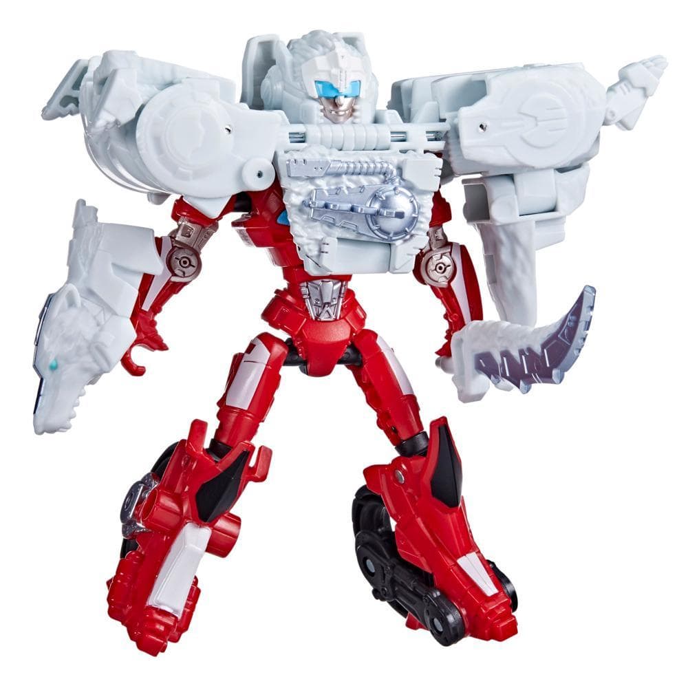 Transformers: Rise of the Beasts, Beast Alliance, pack de 2 figurines Beast Combiners Arcee et Silverfang, dès 6 ans, 12,5 cm