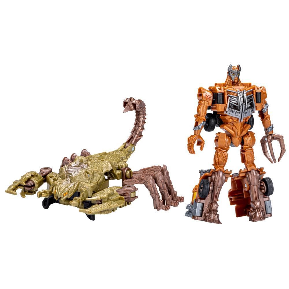 Transformers: Rise of the Beasts, Beast Alliance, Pack de 2 Beast Combiners Scourge et Predacon Scorponok, dès 6 ans, 12,5 cm