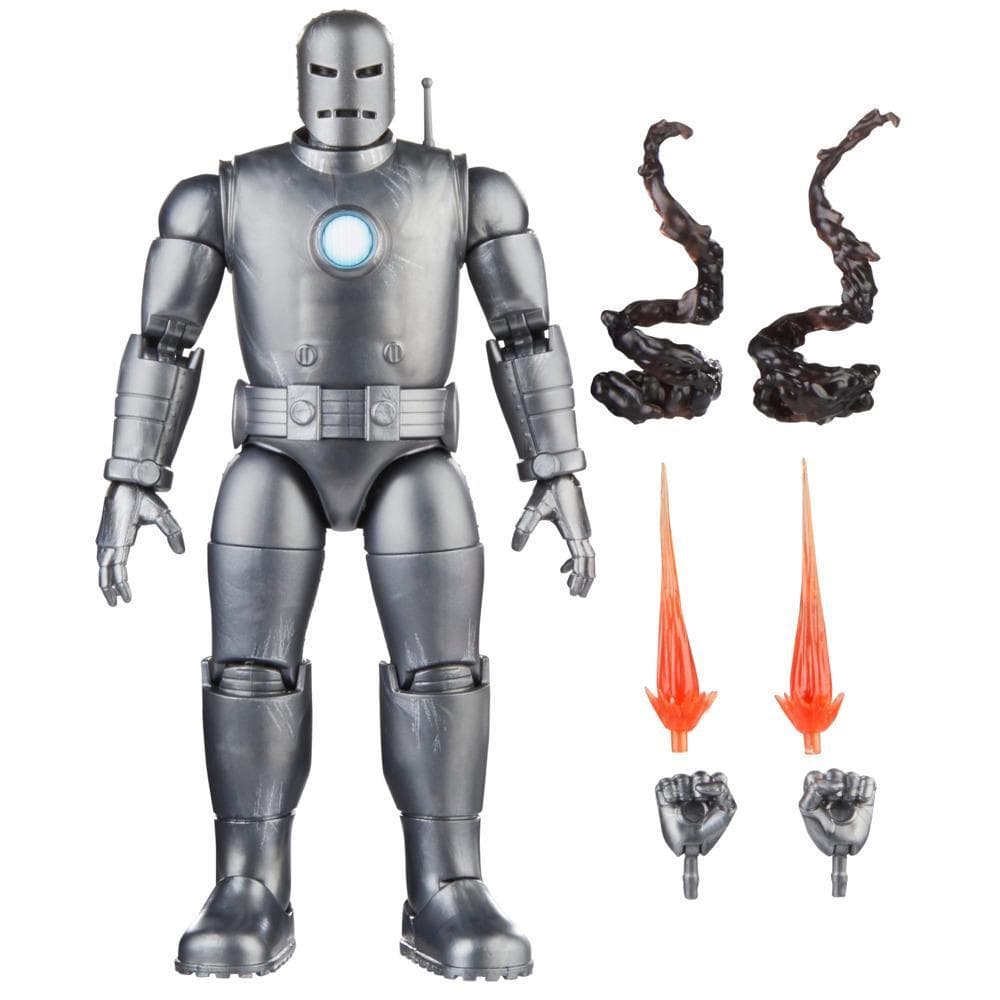 Hasbro Marvel Legends Series, figurine de 15 cm Iron Man (Model 01) Avengers 60e anniversaire