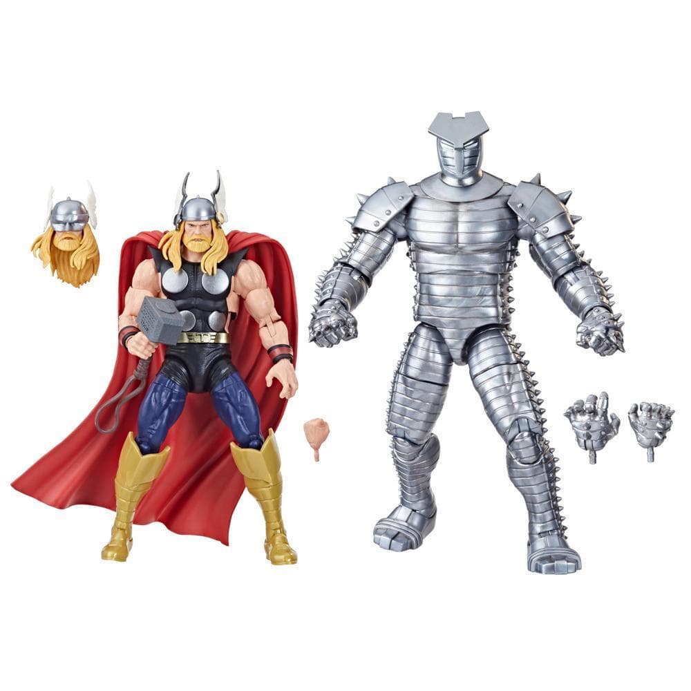 Hasbro Marvel Legends Series, figurines de 15 cm Thor Vs. Marvel's Destroyer, Avengers 60e anniversaire