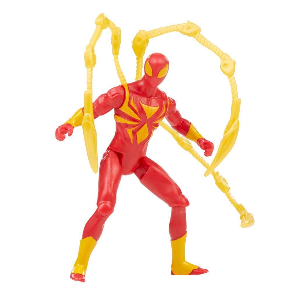 Marvel Spider-Man Epic Hero Series, figurine articulée Iron Spider de 10 cm