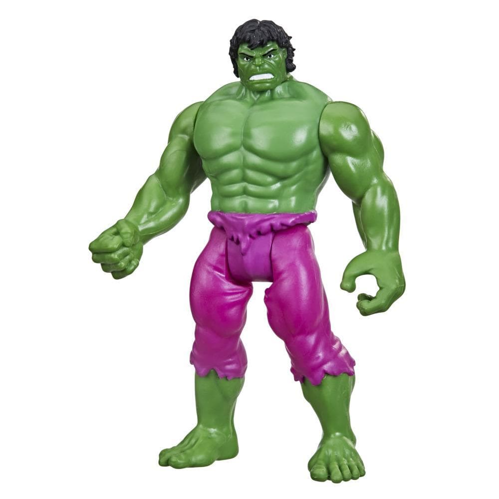 Hasbro Marvel Legends Series, figurine de collection retro Hulk de 9,5 cm