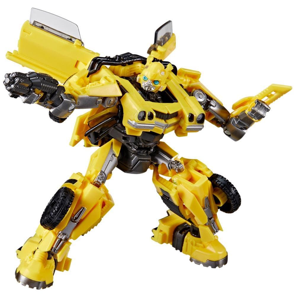 Transformers Generations Studio Series 100, figurine Bumblebee classe Deluxe de 11 cm, Transformers: Rise of the Beasts