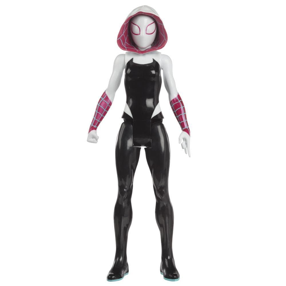 Marvel Spider-Man, figurine Spider-Gwen de 30 cm inspirée de Spider-Man: Across the Spider-Verse, pour enfants dès 4 ans