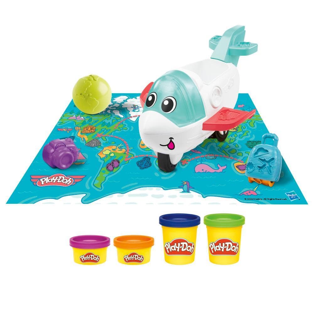 Play-Doh coffret Starter Mon avion des découvertes