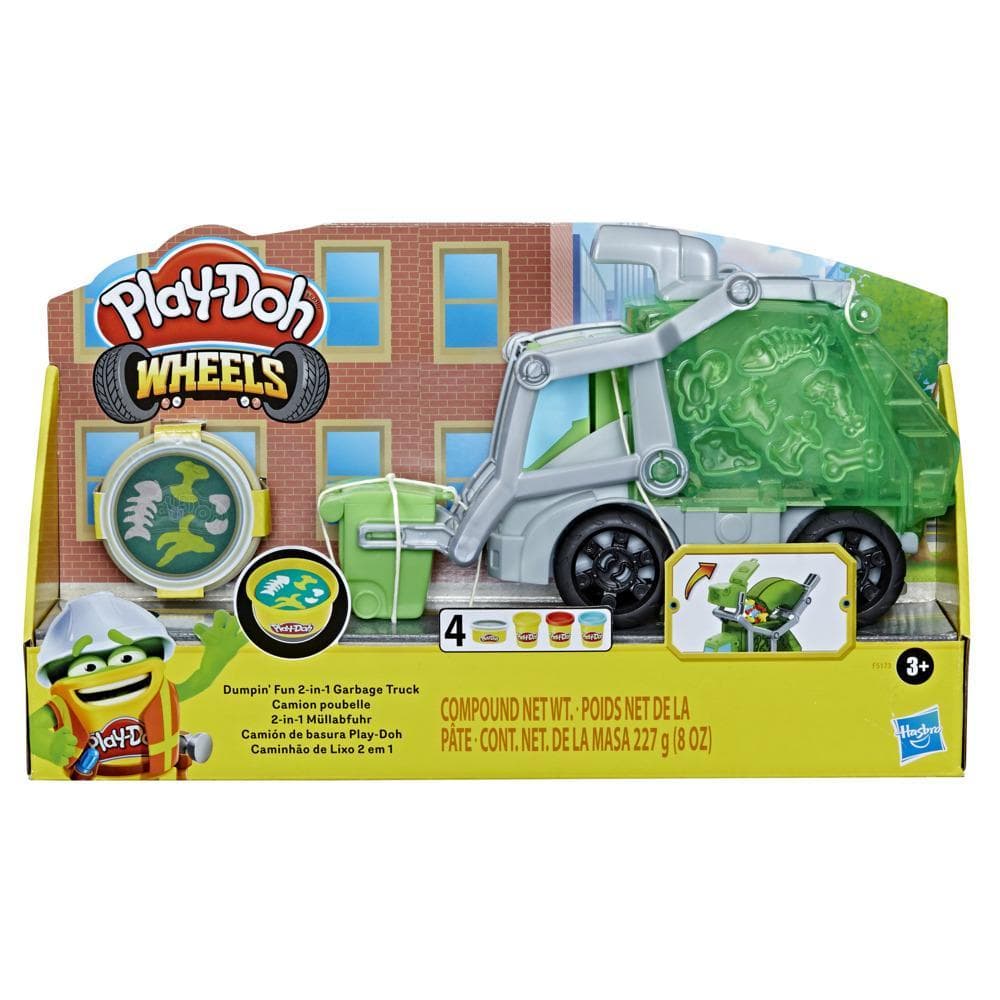 Play-Doh Wheels Camion poubelle