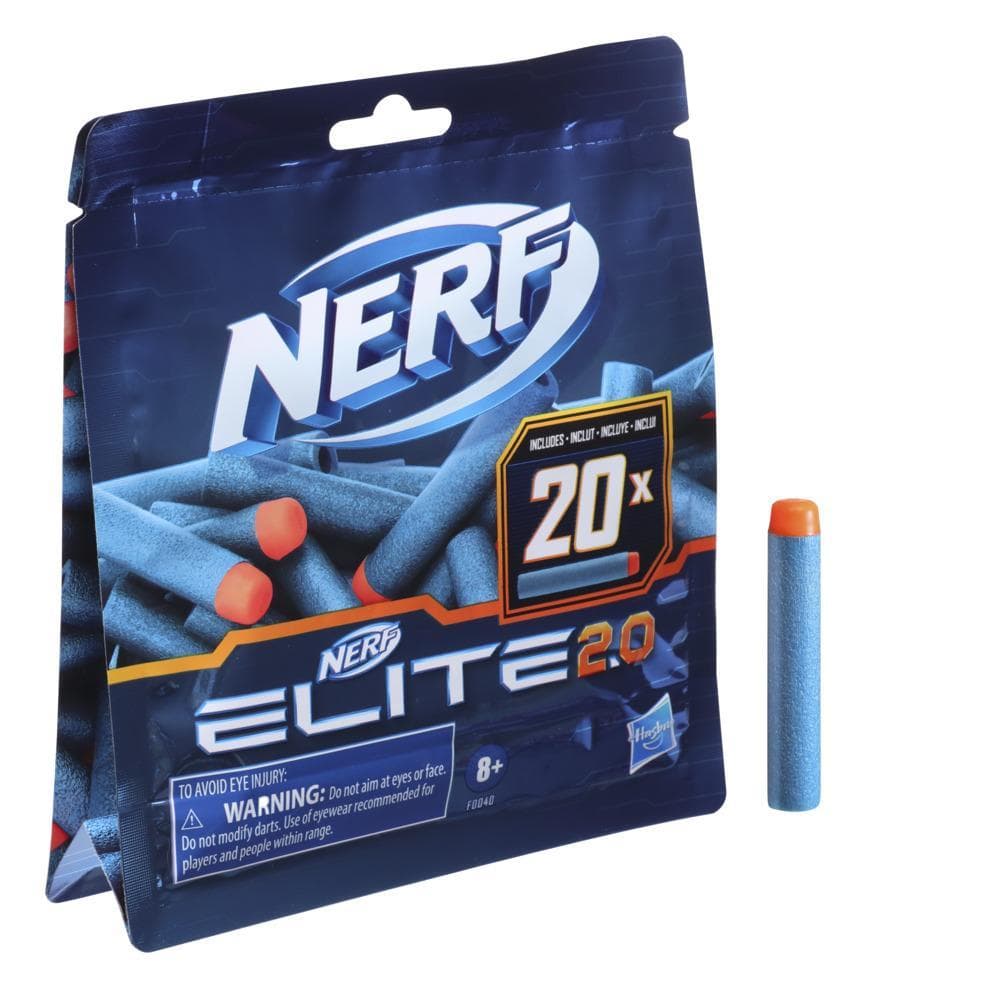 Recharge de 20 fléchettes Nerf Elite 2.0