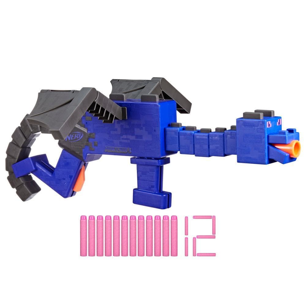 Nerf Minecraft Blaster à fléchettes Ender Dragon