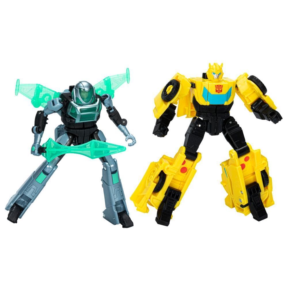 Transformers EarthSpark Cyber-Combiner Bumblebee et Mo Malto