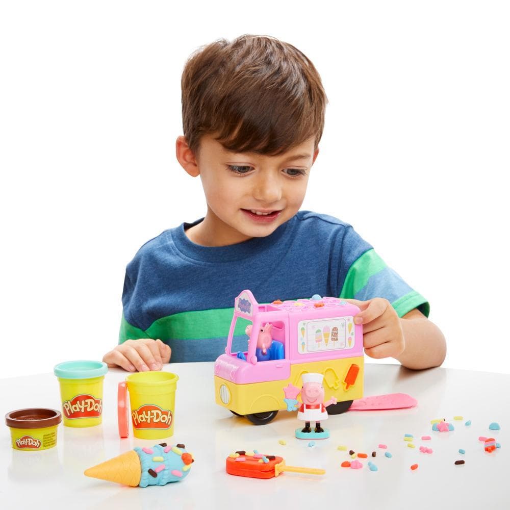 Play-Doh Peppa et le camion de glaces