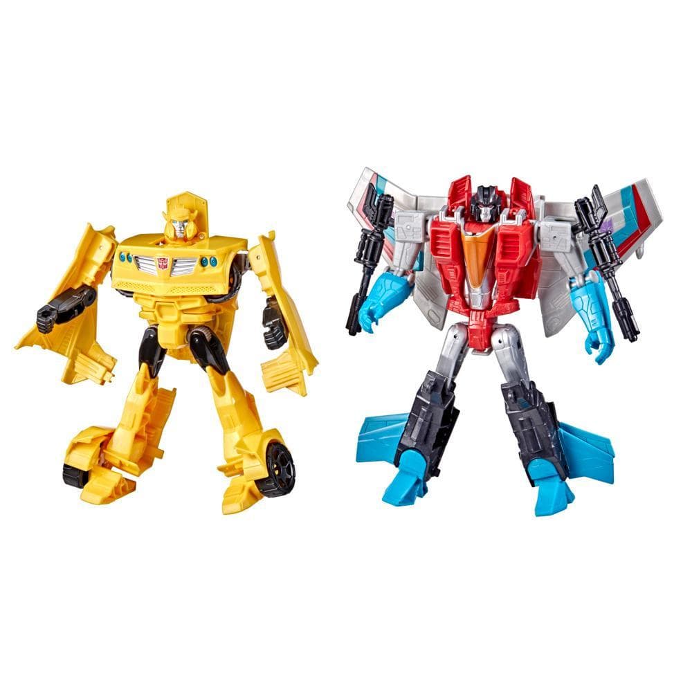 Transformers Cyber Battalion Heroic Pack de 2 figurines