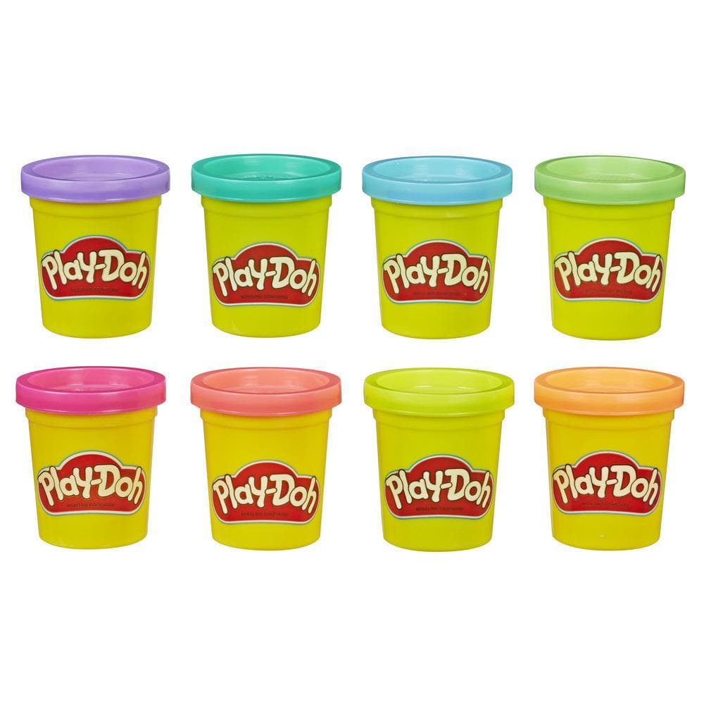 Play-Doh - 8 pots fluo