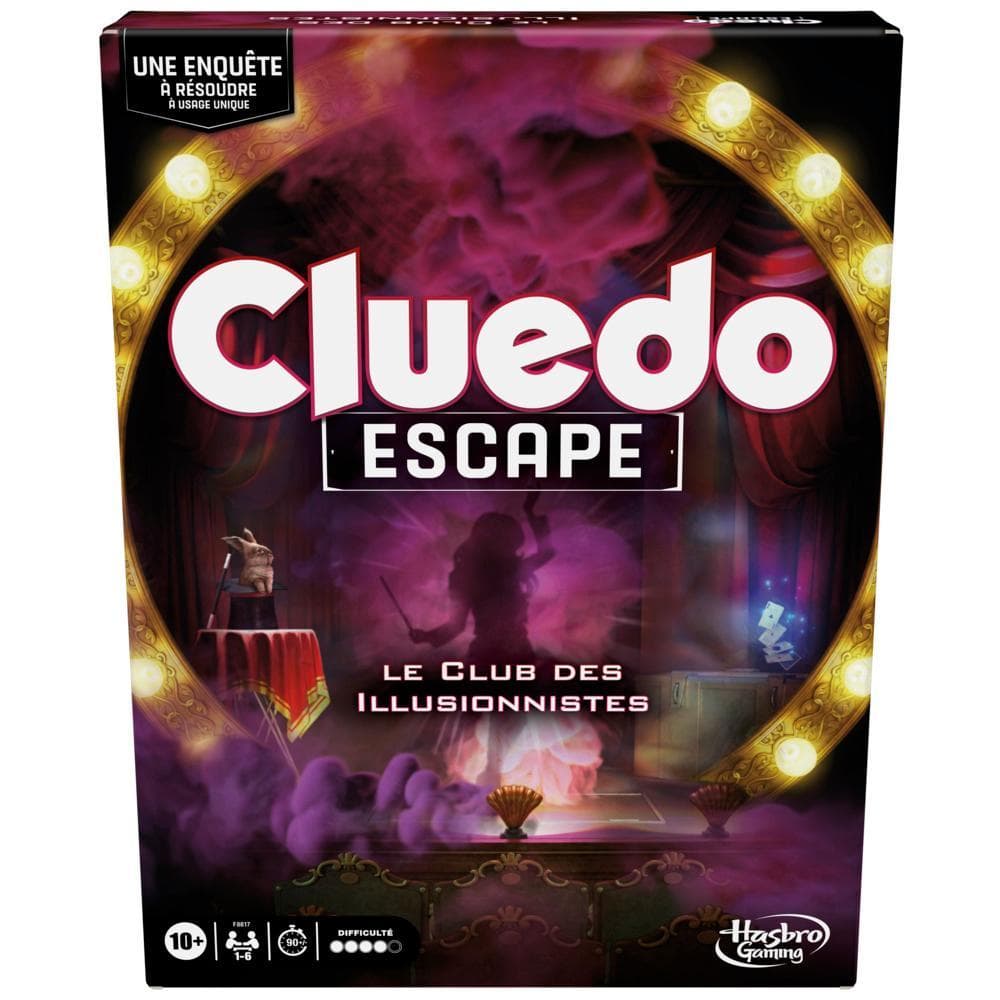 CLUEDO ESCAPE LE CLUB DES ILLUSIONISTES