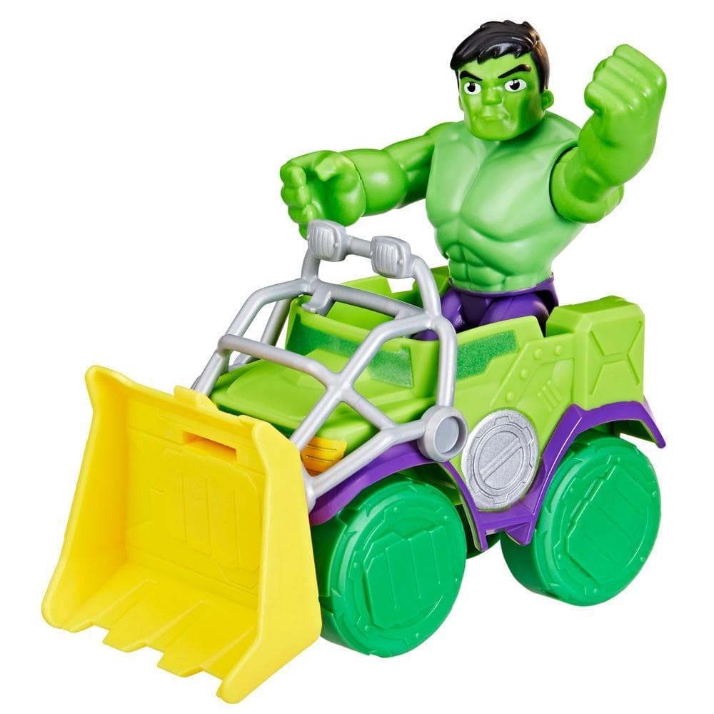 SPIDEY VEHICULE + ACCESSOIRE ET FIGURINE HULK