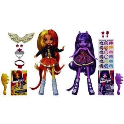 Equestria Girls Twilight Sparkle e Sunset Shimmer