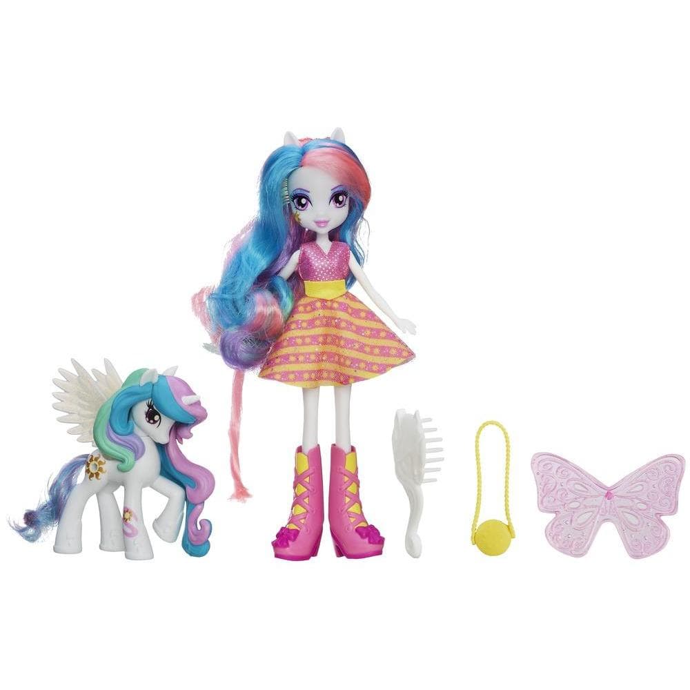 Equestria Girls Bambola Celestia con pony