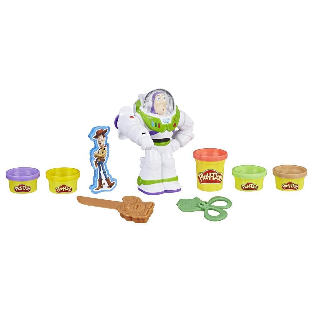 Play-Doh - Buzz Lightyear (playset con vasetti ispirato al film Toy Story 4)