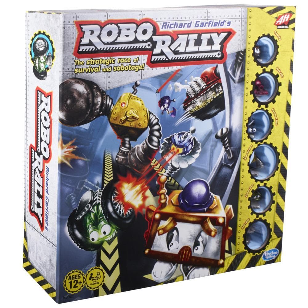 Avalon Hill Robo Rally Strategy Board Game, Ages 12 and Up, For 2-6 Players