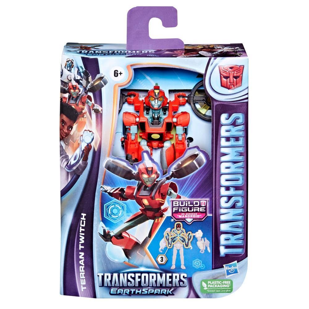 TRANSFORMERS EARTHSPARK DELUXE FIGURKA TERRAN TWITCH