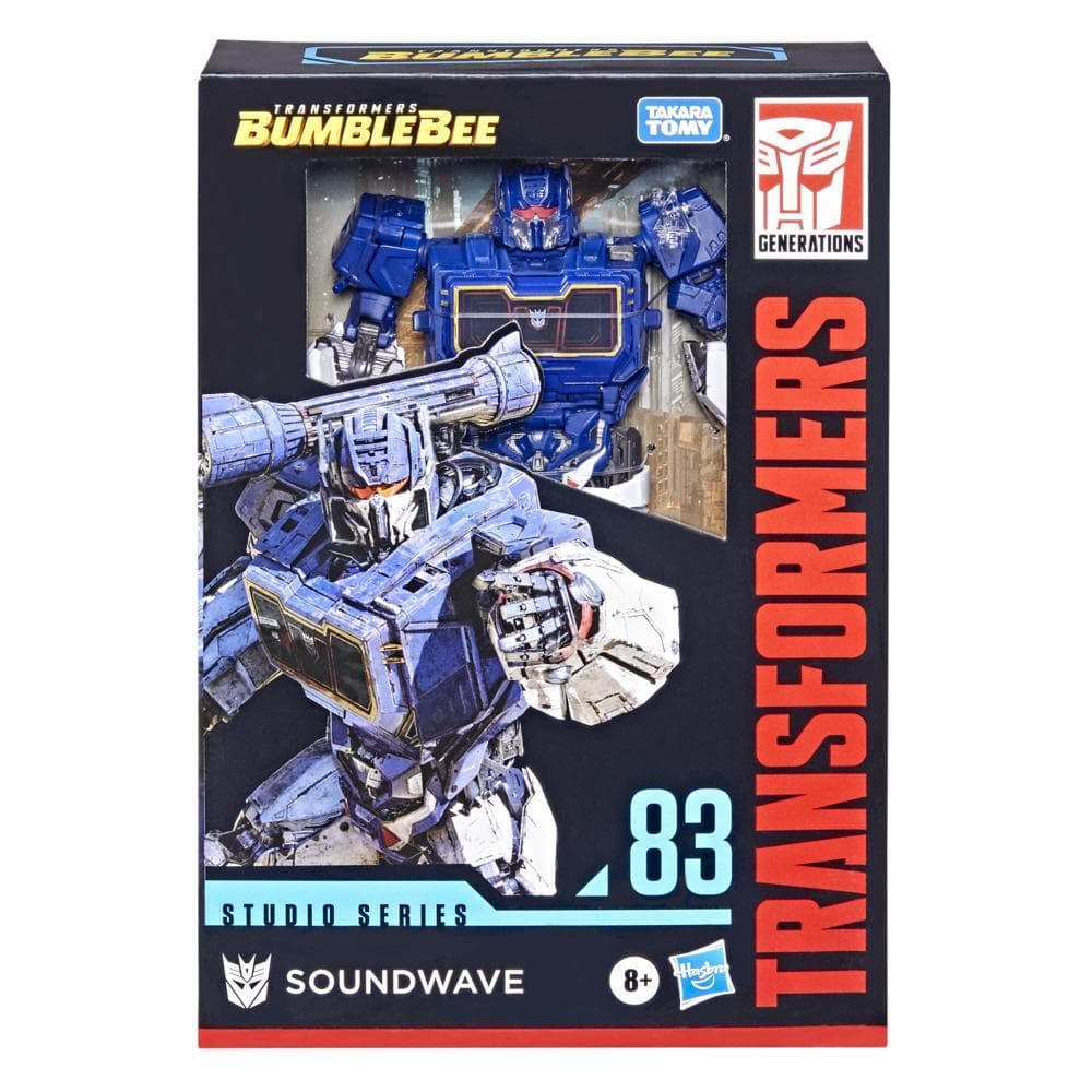 TRANSFORMERS GENERATIONS STUDIO SERIES VOYAGER TF6 SOUNDWAVE