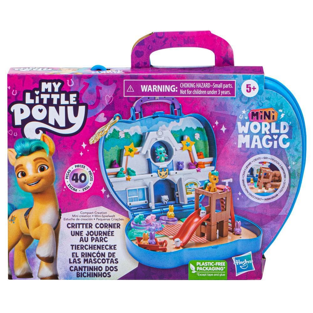 MY LITTLE PONY MINI WORLD MAGIC KOMPAKTOWE MIASTECZKOZAKĄTEK ZWIERZAKÓW