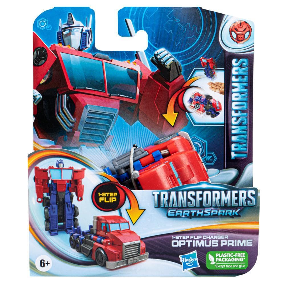 TRANSFORMERS EARTHSPARK 1 STEP FLIP FIGURKA OPTIMUS PRIME