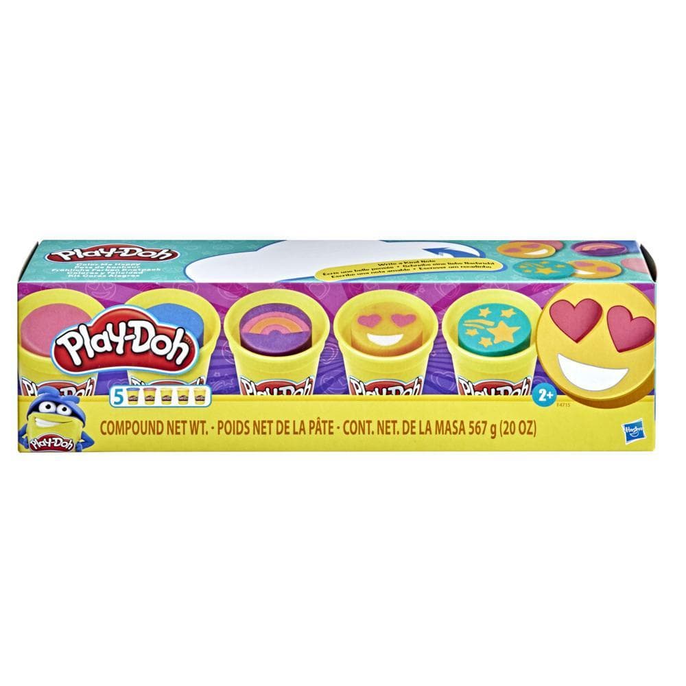 PLAY-DOH TUBA 5-PAK RADOSNE KOLORY