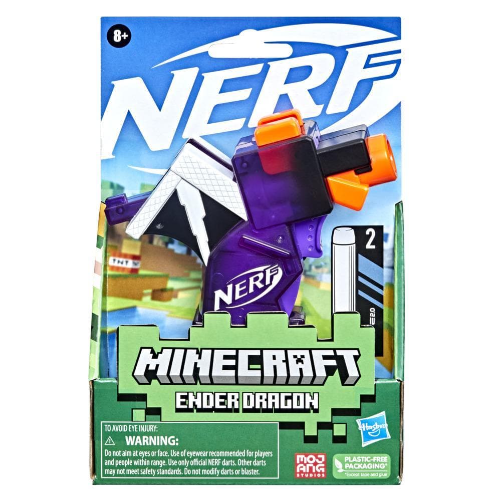 NERF MINECRAFT MICROSHOTS ENDER DRAGON