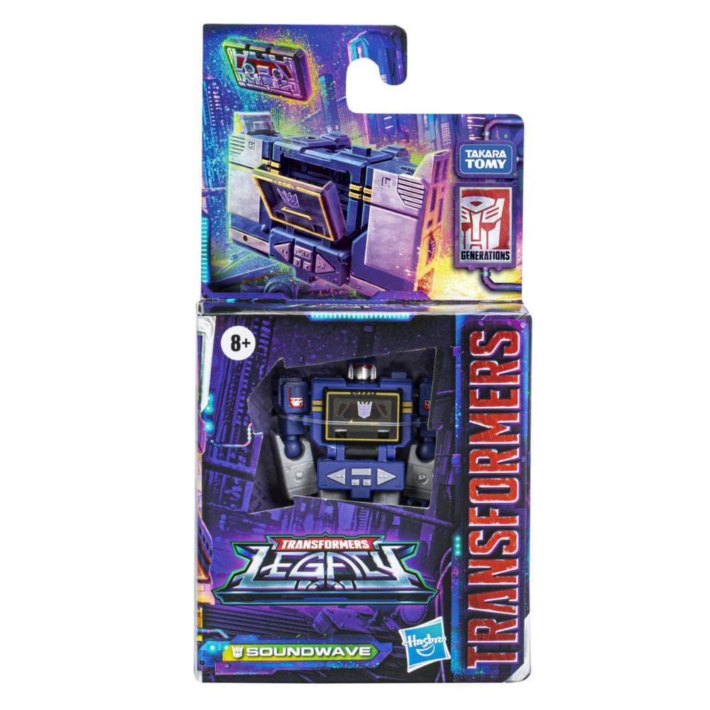 TRANSFORMERS GENERATIONS LEGACY EV CORE FIGURKA SOUNDWAVE