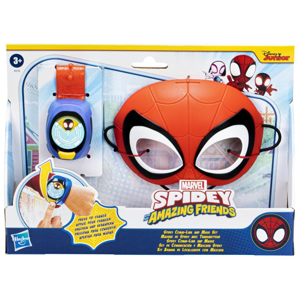 SPIDEY I SUPER KUMPLE ZEGAREK I MASKA SUPERBOHATERA