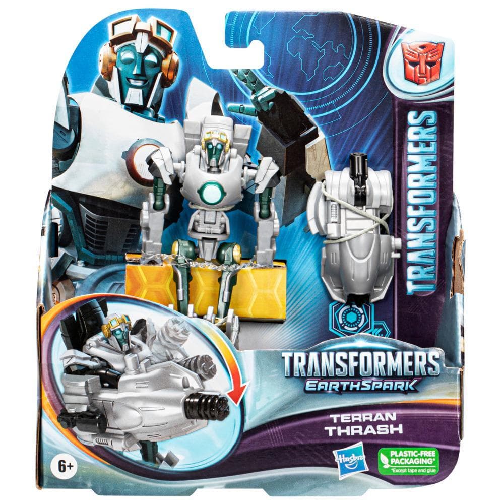 TRANSFORMERS EARTHSPARK WARRIOR FIGURKA TRASH