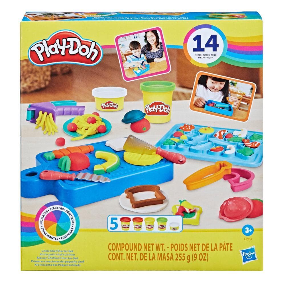 PLAY-DOH STARTERS MAŁY KUCHARZ I NAUKA KROJENIA