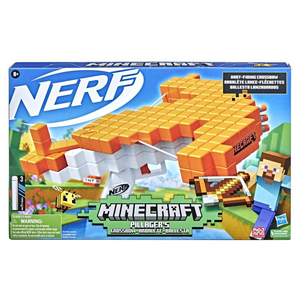 NERF MINECRAFT PILLAGERS CROSSBOW