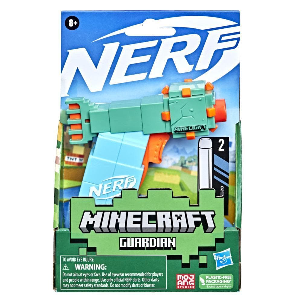 NERF MINECRAFT MICROSHOTS GUARDIAN