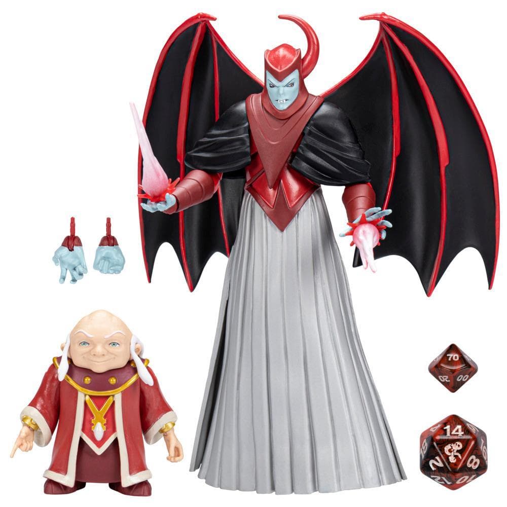 Boneco Dungeons & Dragons Cartoon Classics - Figura de 15 cm e Acessórios - Mestre dos Magos e Vingador - F6641 - Hasbro