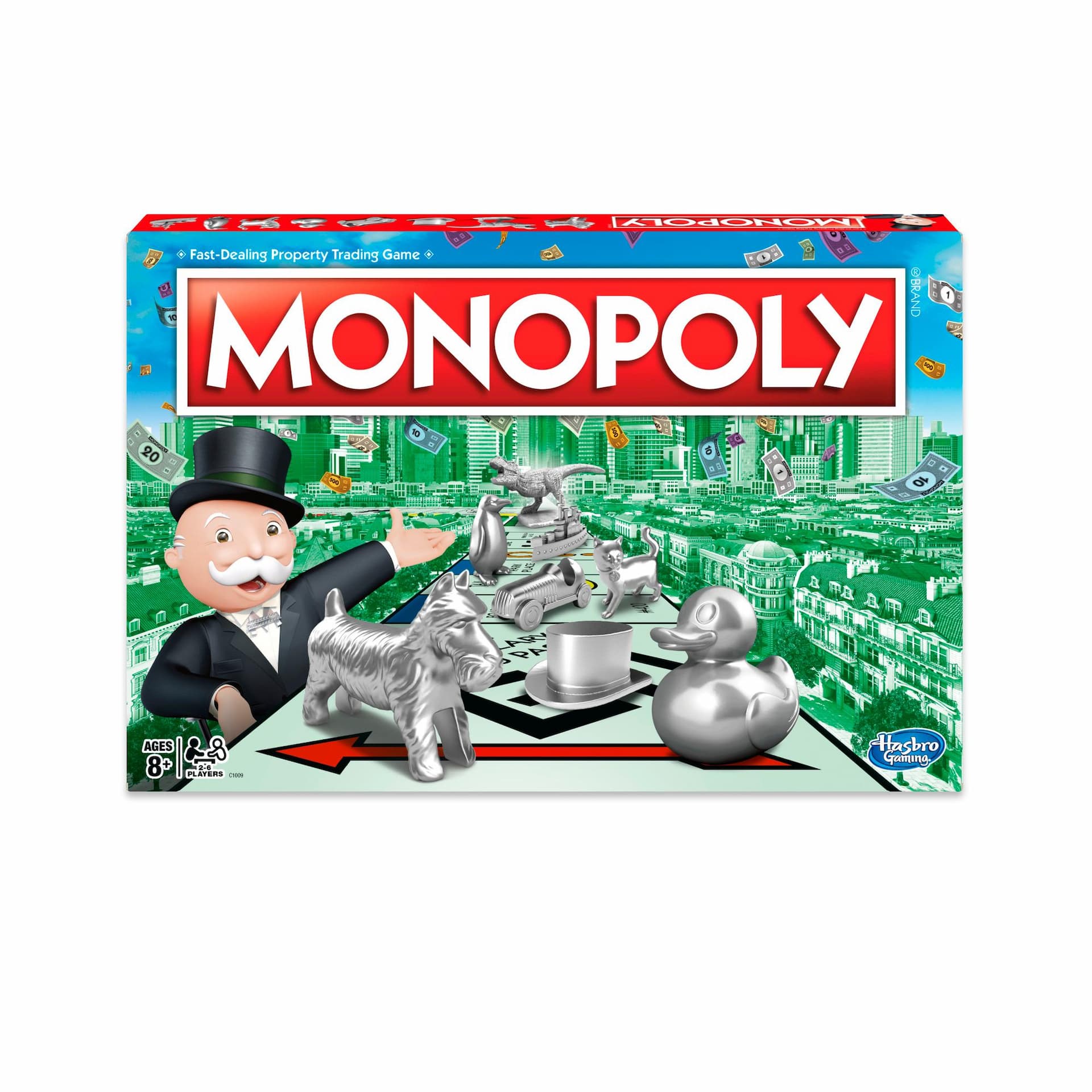 Jogo Hasbro Gaming Monopoly, Jogo de Tabuleiro Clássico para a Família - C1009 - Hasbro