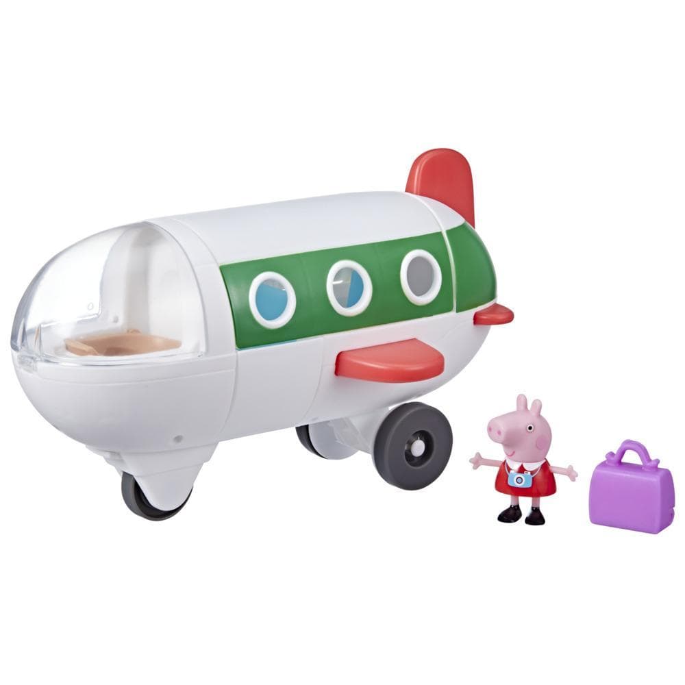 Conjunto Peppa Pig Peppa’s Adventures Avião da Peppa com Veículo, Figura e Acessório - F3557 - Hasbro