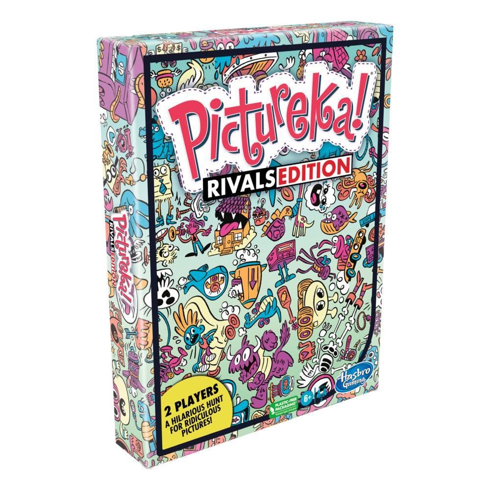 Jogo de Tabuleiro Pictureka Rivals Edition, para Crianças a Partir de 6 Anos - F5253 - Hasbro