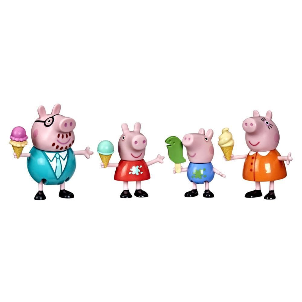 Gelados com Peppa Pig Peppa e a sua Família