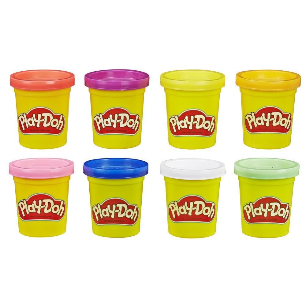 PLAY-DOH 8 PACK RAINBOW