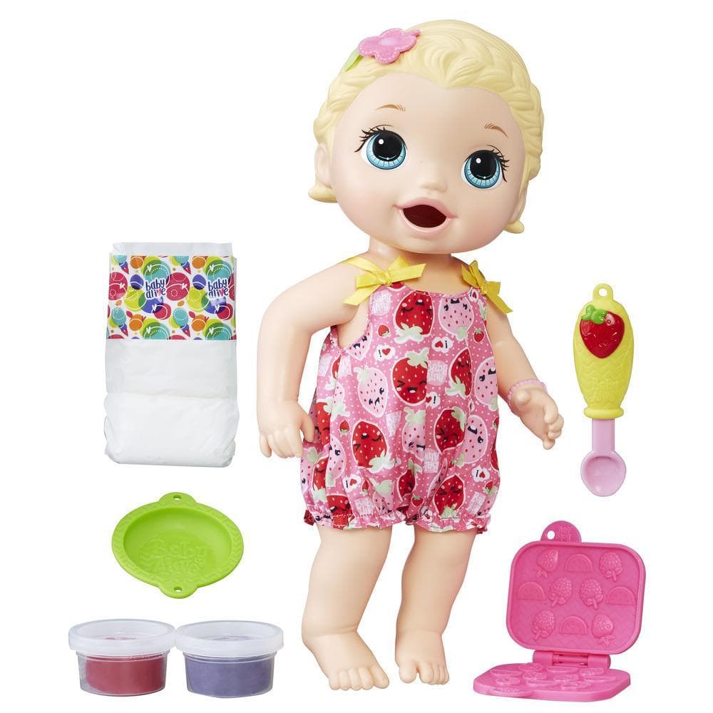 Baby Alive Lanchinhos Divertidos Loira