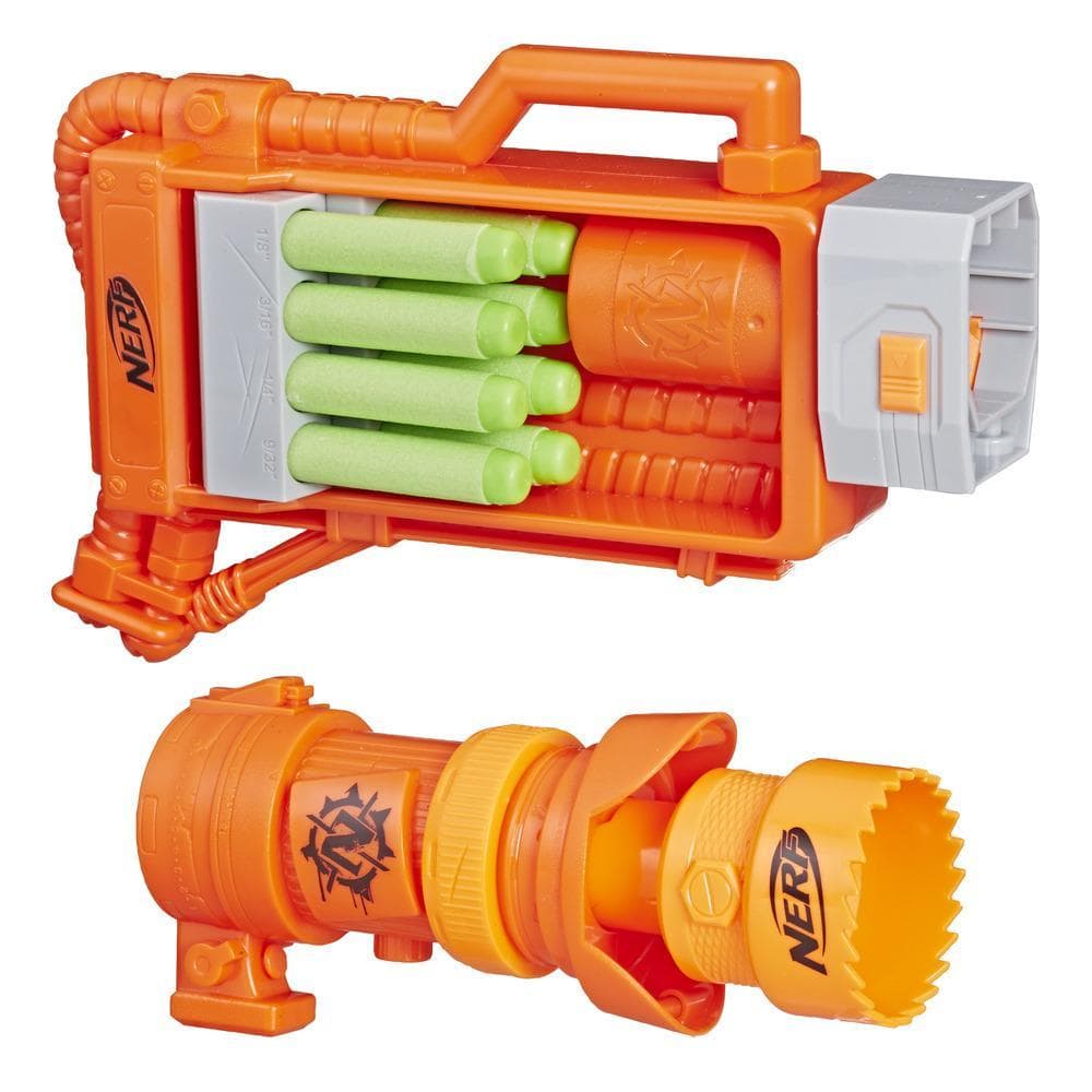 Nerf Zombiestrike Twin Slice Combat Blaster เนิร์ฟซอมบี้ชุดแต่งประกอบ