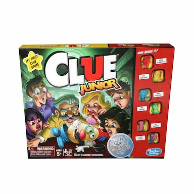 C1293 Clue Junior Broken Toy with Dr Orchid 