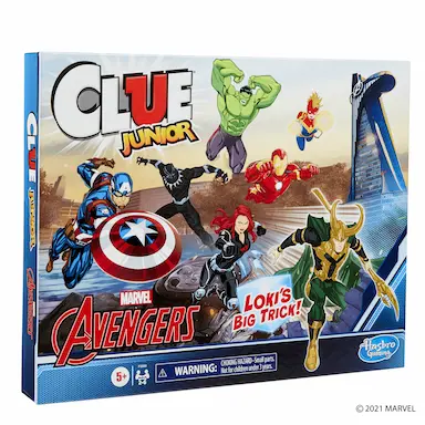 F3200 Clue Junior Marvel Avengers Game