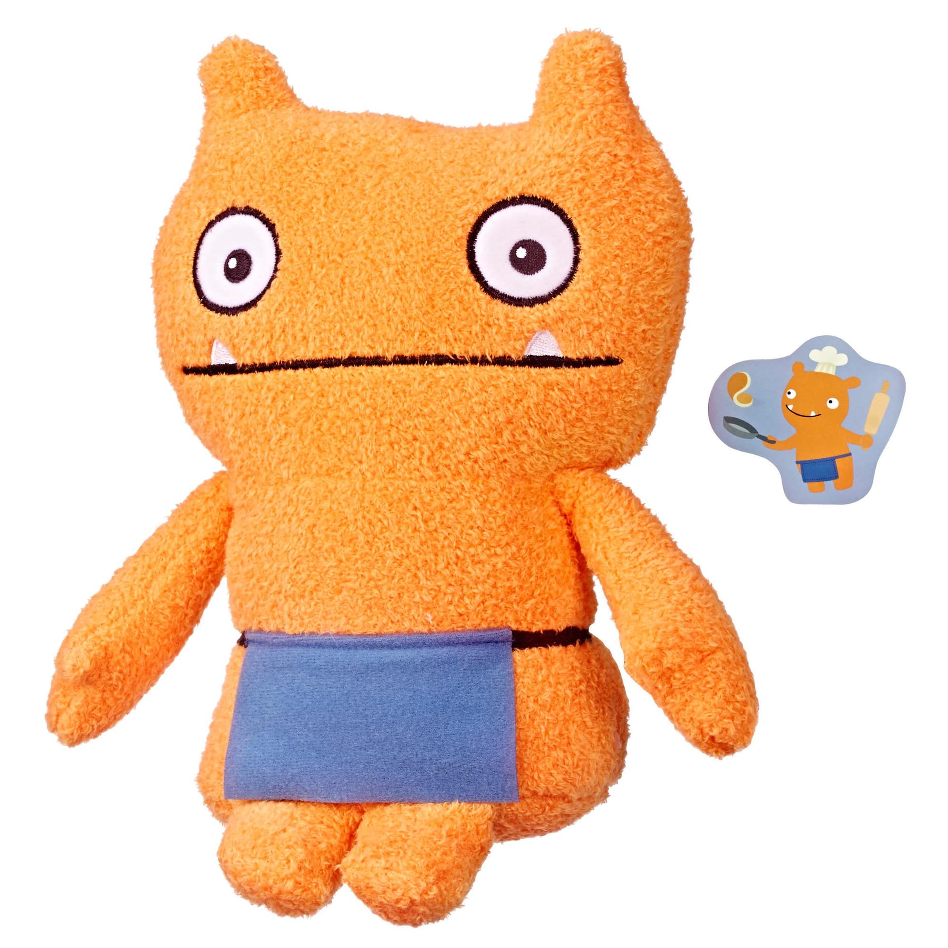UglyDolls Warm Wishes Wage Stuffed Plush Toy, 10 inches tall