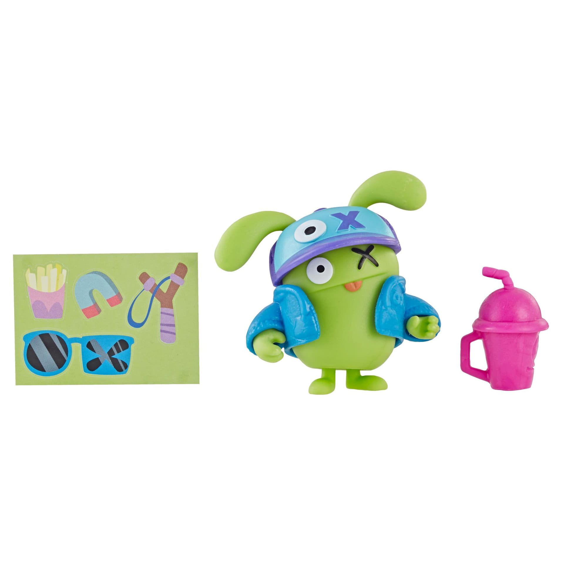 UglyDolls Surprise Disguise Cool Dude OX Toy, Figure and Accessories