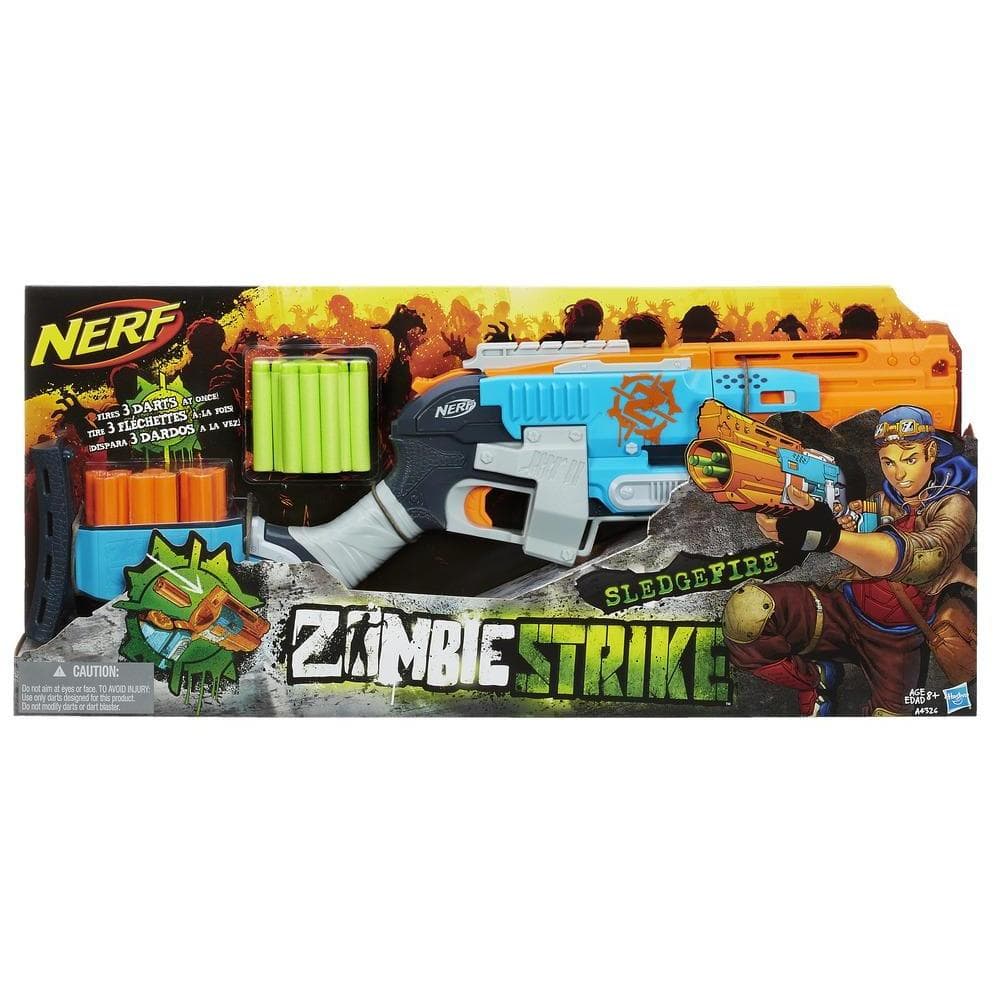 Nerf Zombie Strike Sledgefire Blaster