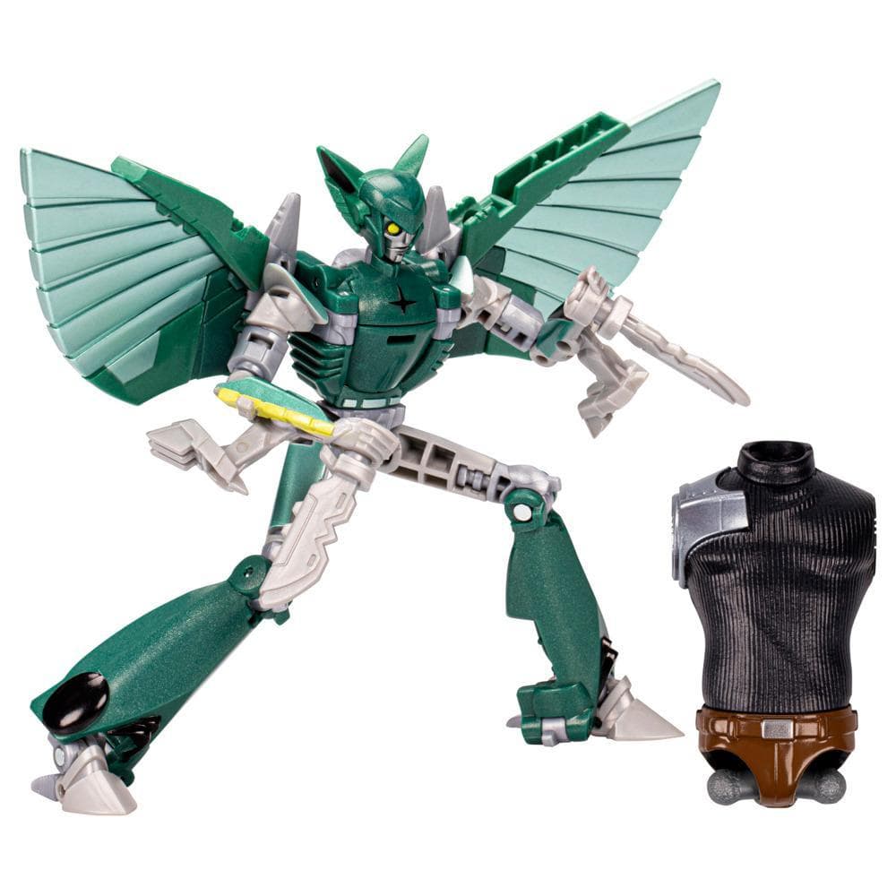 Transformers Toys EarthSpark Deluxe Class Terran Nightshade Action Figure