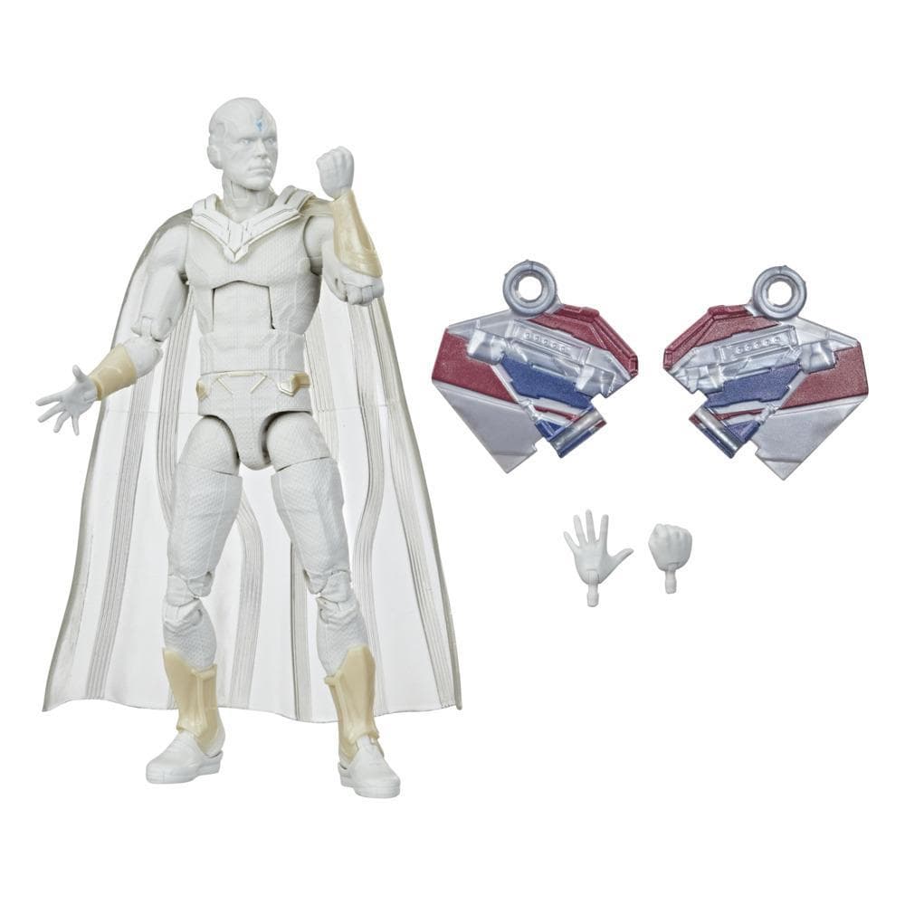 Hasbro Marvel Legends Series Avengers 6-inch Action Figure Toy Vision Premium Design And 2 Accessories, For Ages 4 And Up