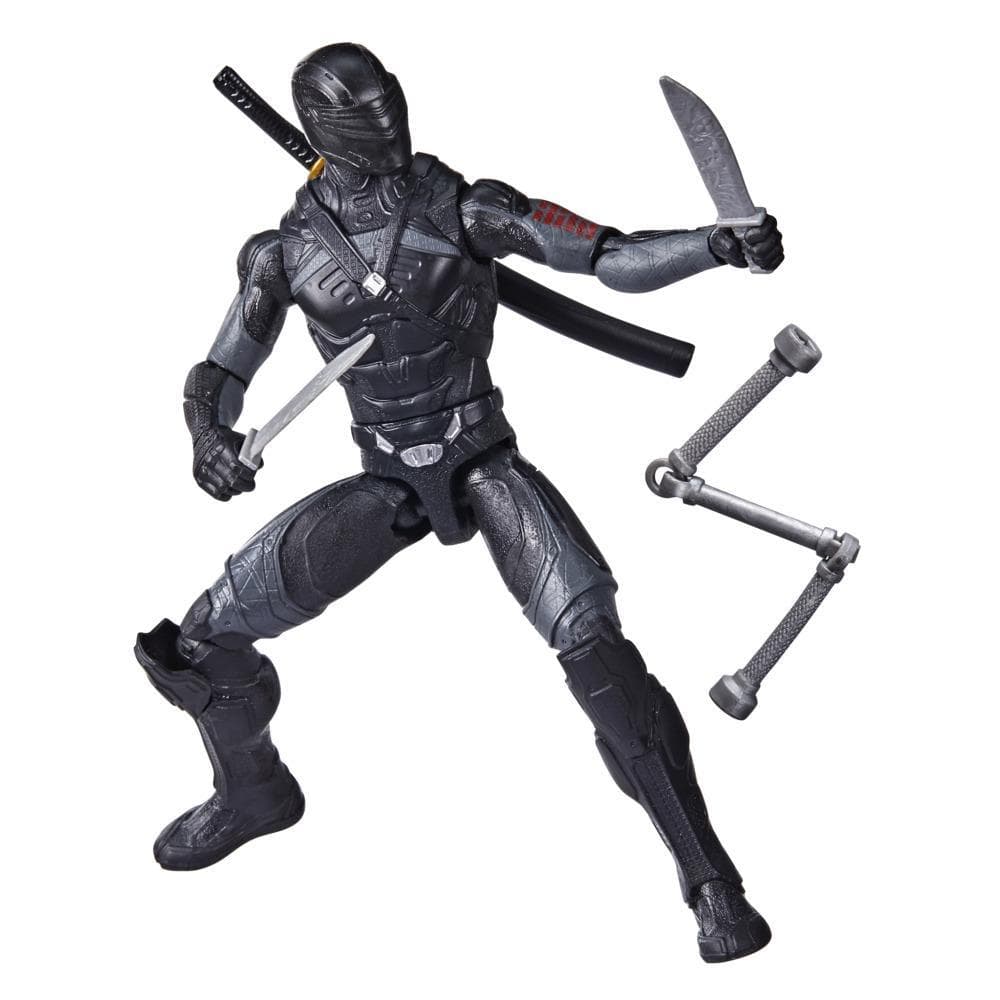 Snake Eyes: G.I. Joe Origins Snakes Eyes Action Figure with Action Feature and Accessories, Toys for Kids Ages 4 and Up